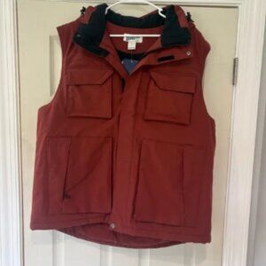 Duluth Trading Co Whaleback Burnt Red Vest